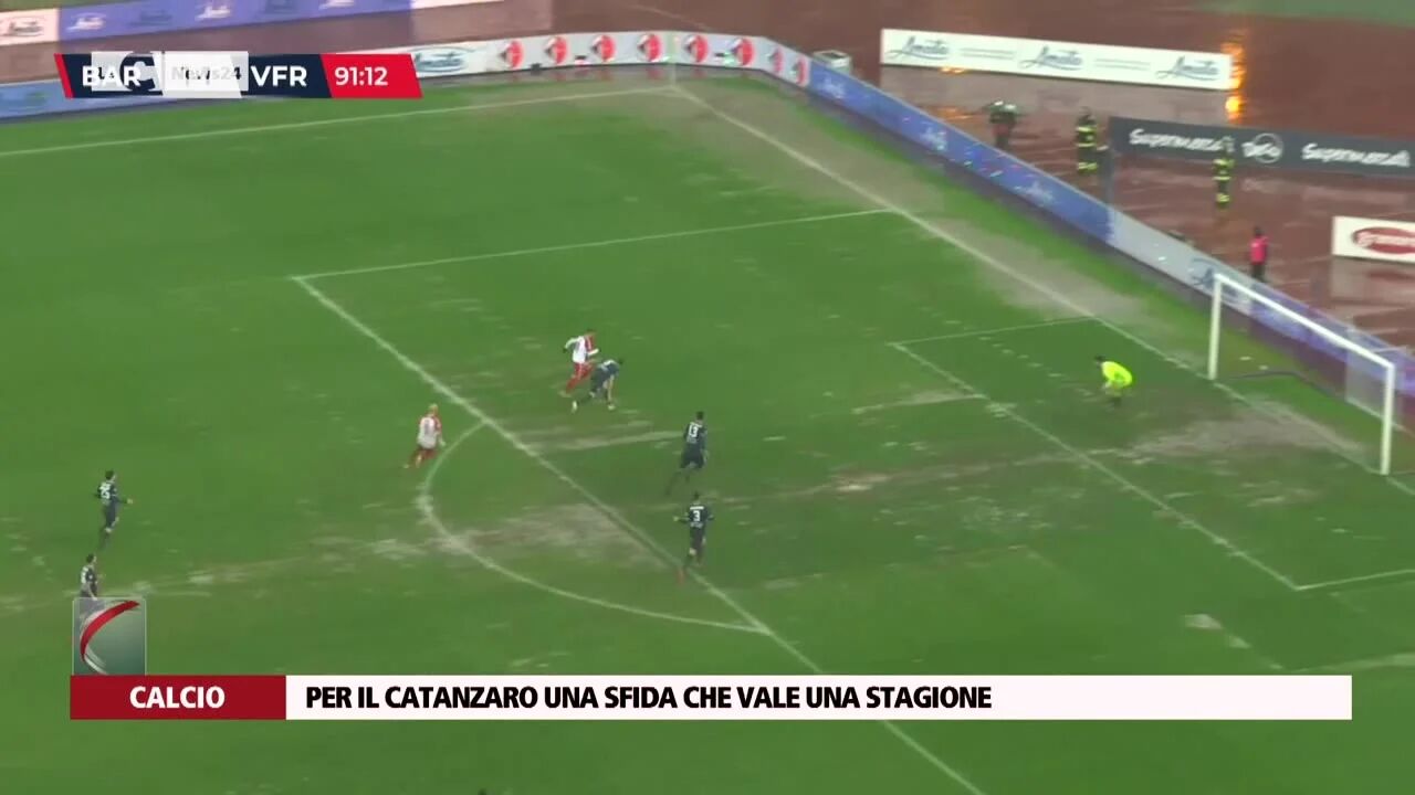 Per il Catanzaro una sfida che vale una stagione