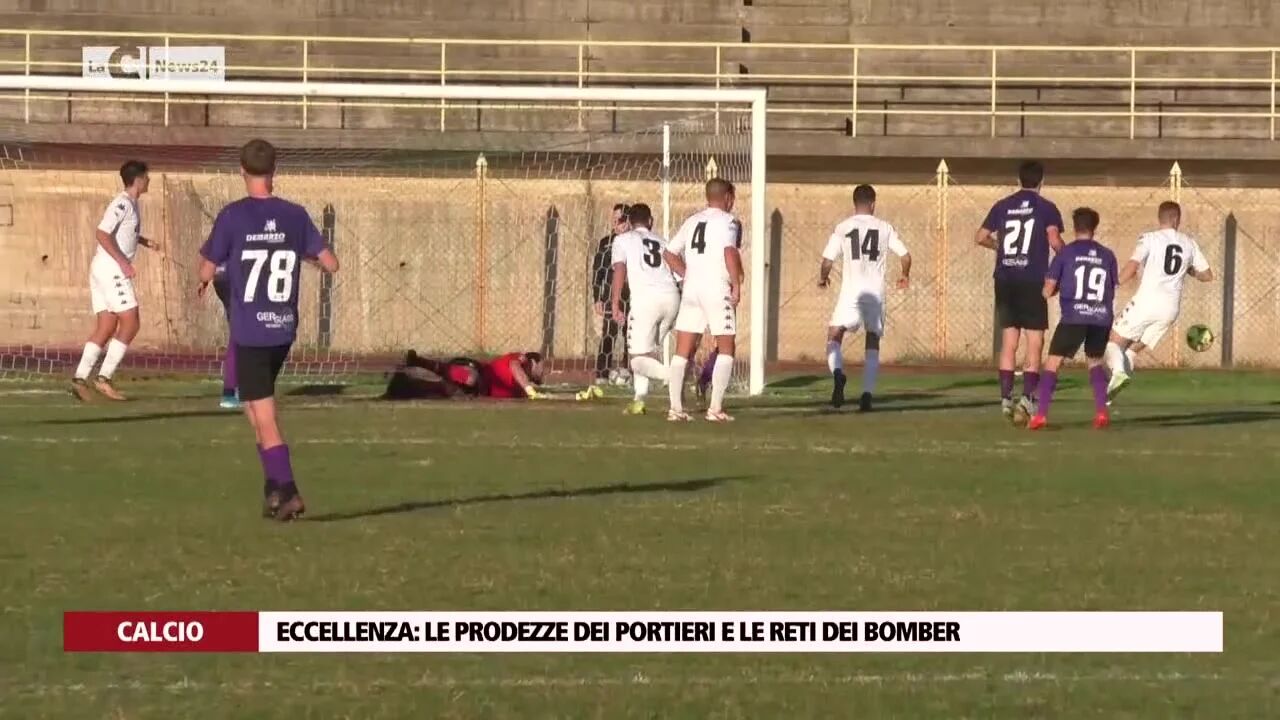 Eccellenza le prodezze dei portieri e le reti dei bomber