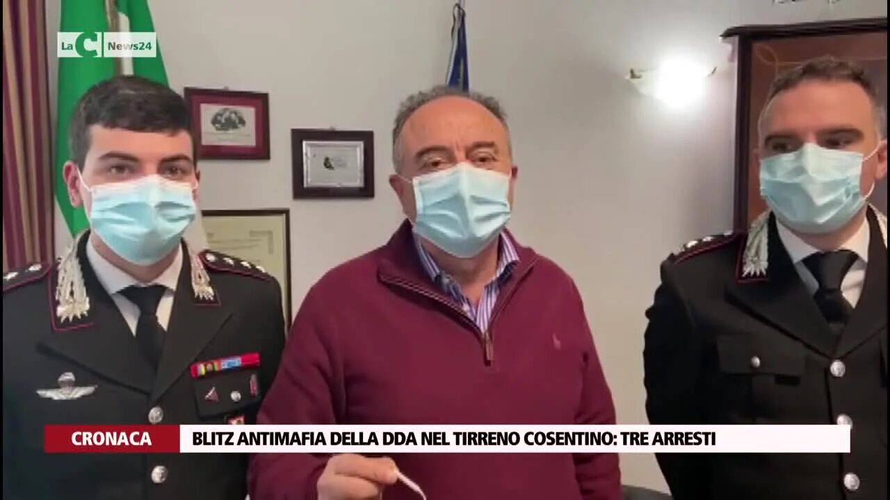 Blitz antimafia della Dda nel tirreno cosentino: tre arresti