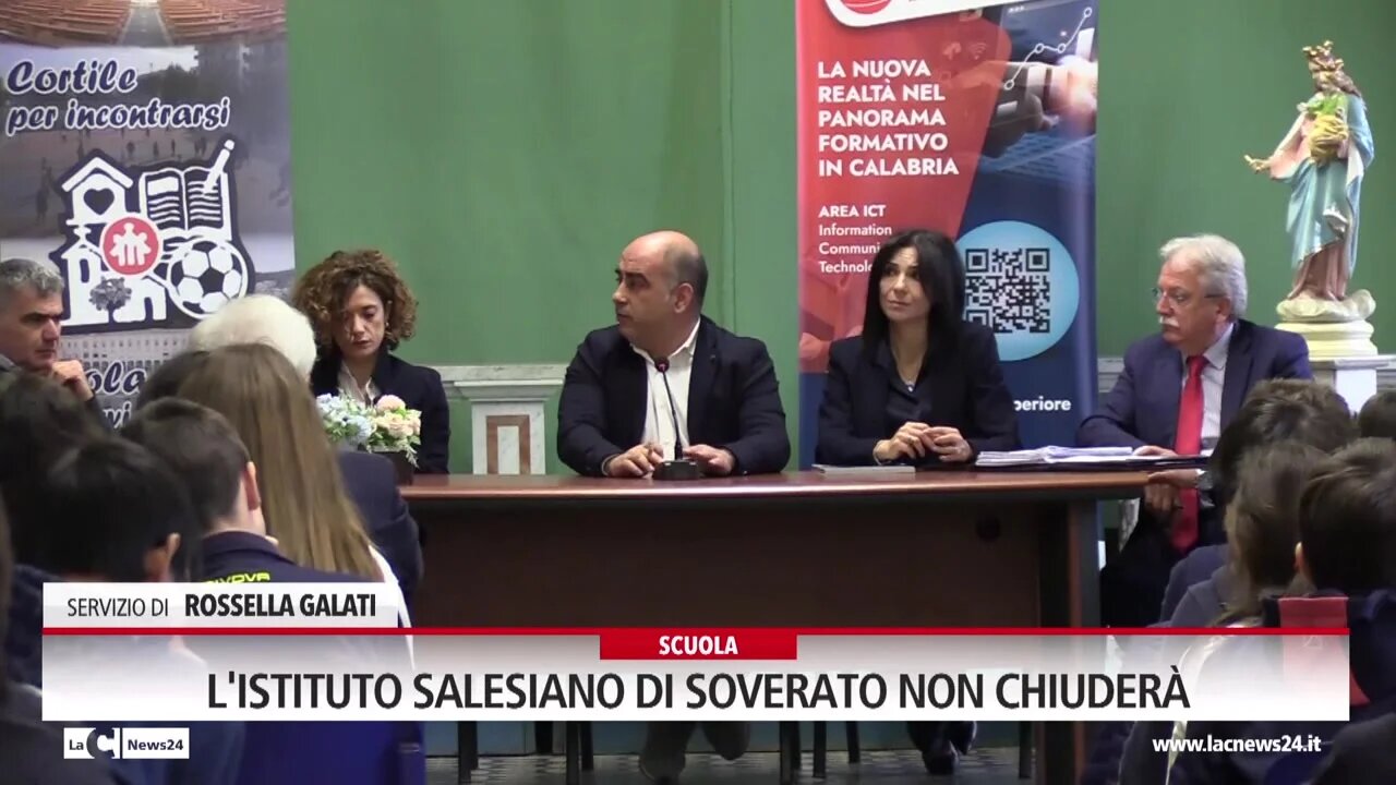 L'istituto salesiano di Soverato non chiuderà