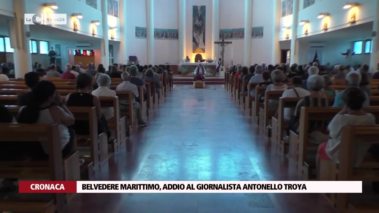 Belvedere Marittimo, addio al giornalista Antonello Troya