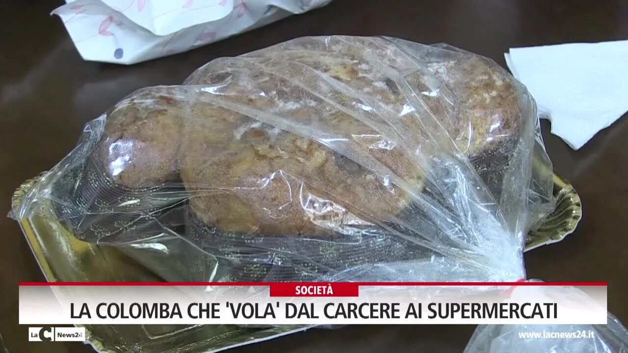 La colomba che 'vola' dal carcere ai supermercati