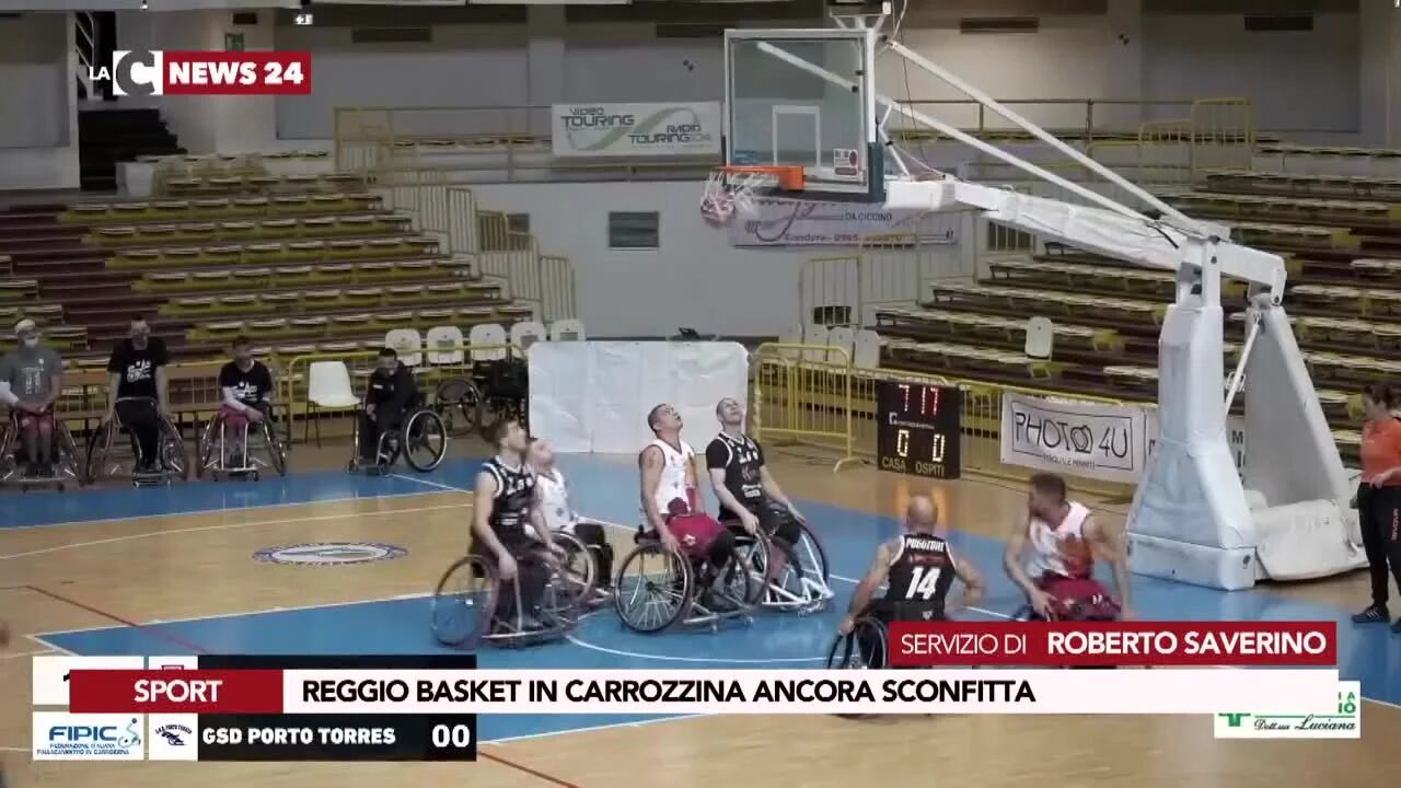 Reggio basket in carrozzina ancora sconfitta