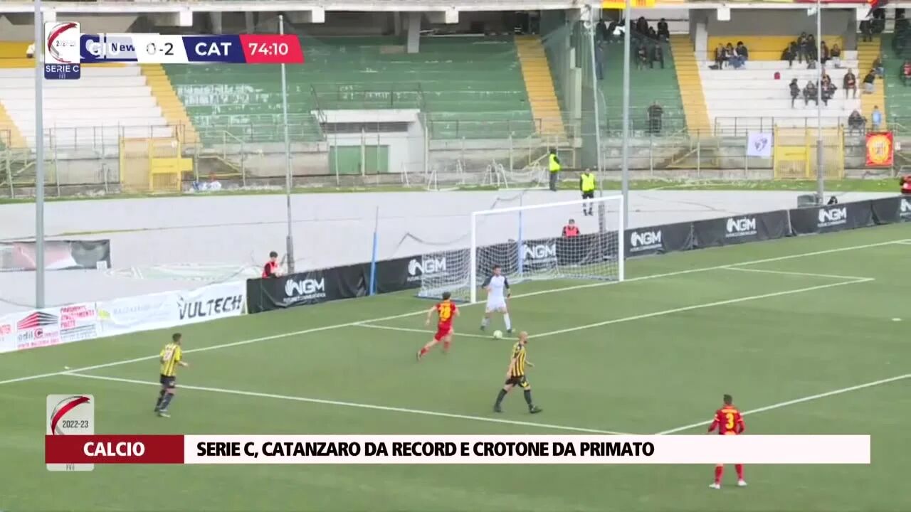 Serie C, Catanzaro da record e Crotone da primato