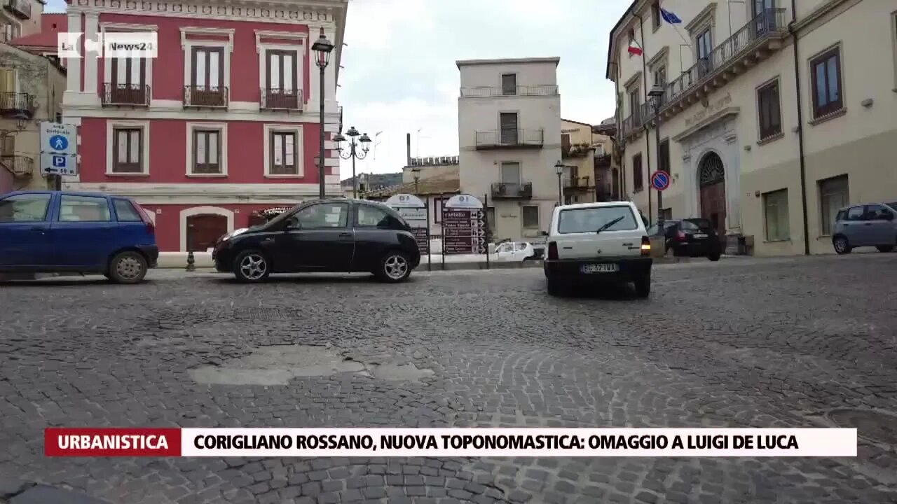 Corigliano Rossano, nuova toponomastica: omaggio a Luigi De Luca