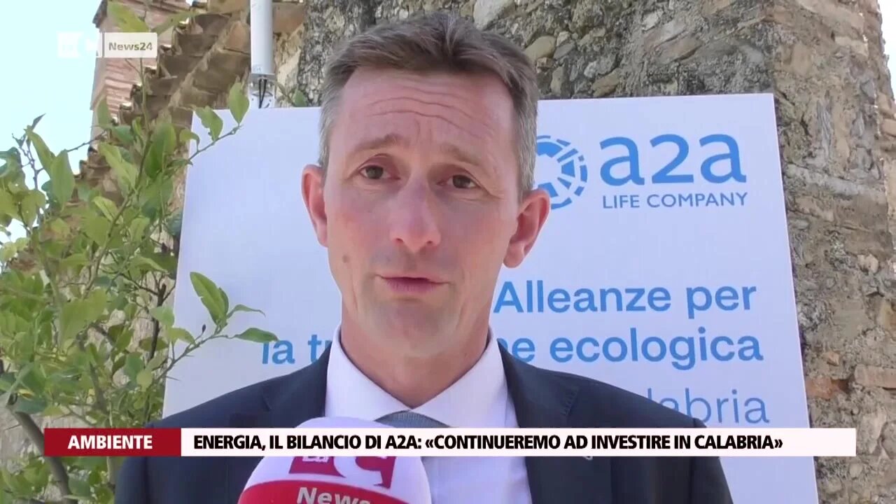 Energia, il bilancio di a2a: «Continueremo ad investire in Calabria»