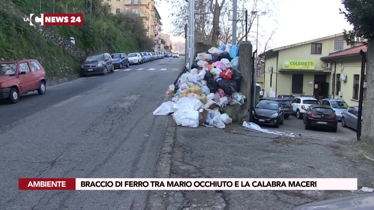 Braccio di ferro tra Mario Occhiuto e la Calabra Maceri