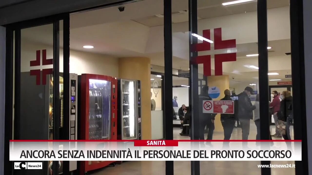 Ancora senza indennità il personale del Pronto soccorso