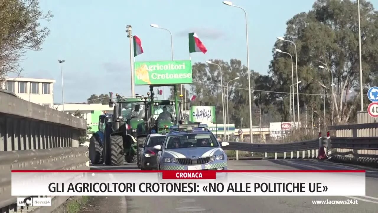 Gli agricoltori crotonesi: «No alle politiche Ue»