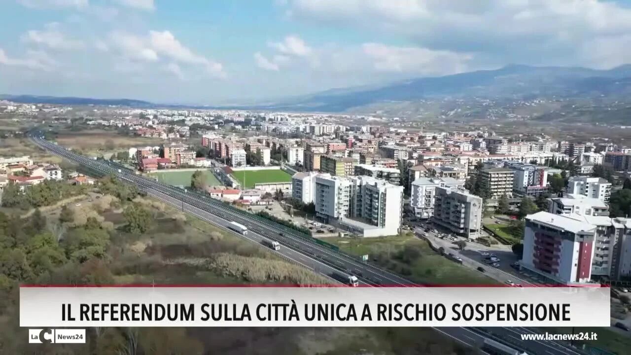 Il referendum sulla città unica a rischio sospensione