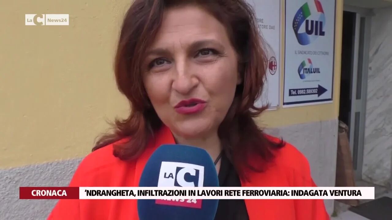 ‘Ndrangheta, infiltrazioni in lavori rete ferroviaria: indagata Ventura