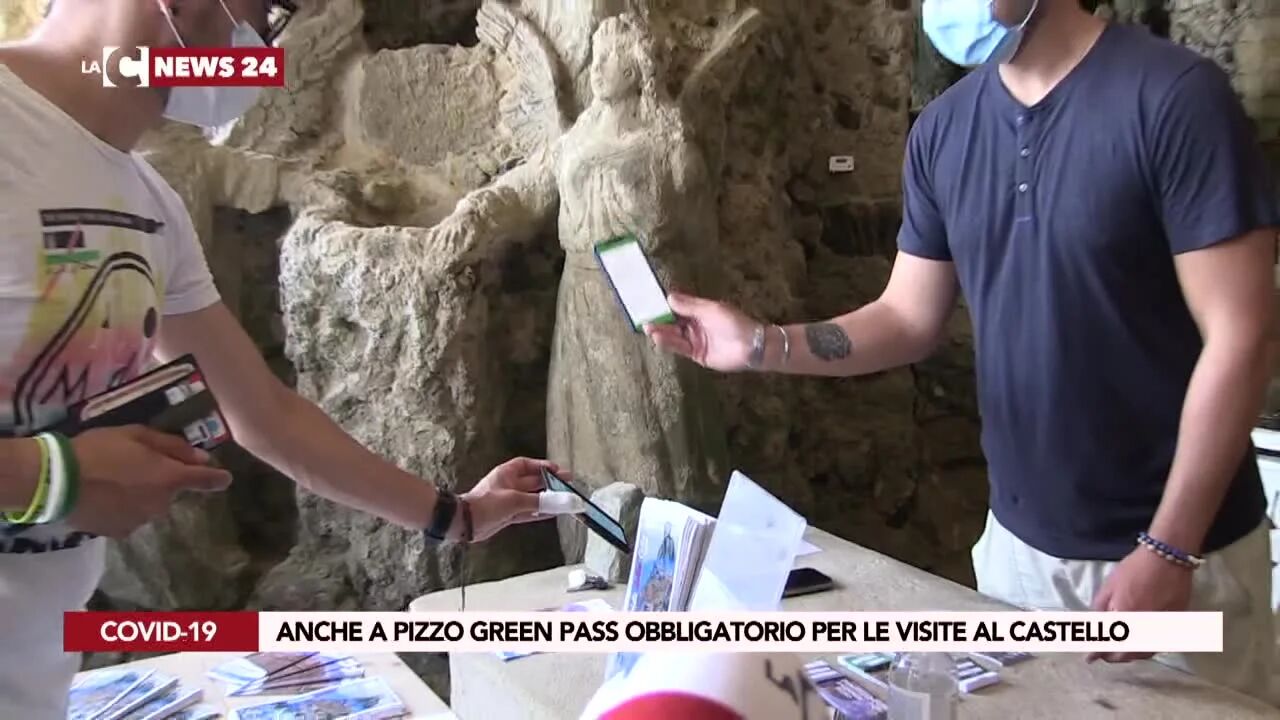 Anche a Pizzo green pass obbligatorio per le visite al castello