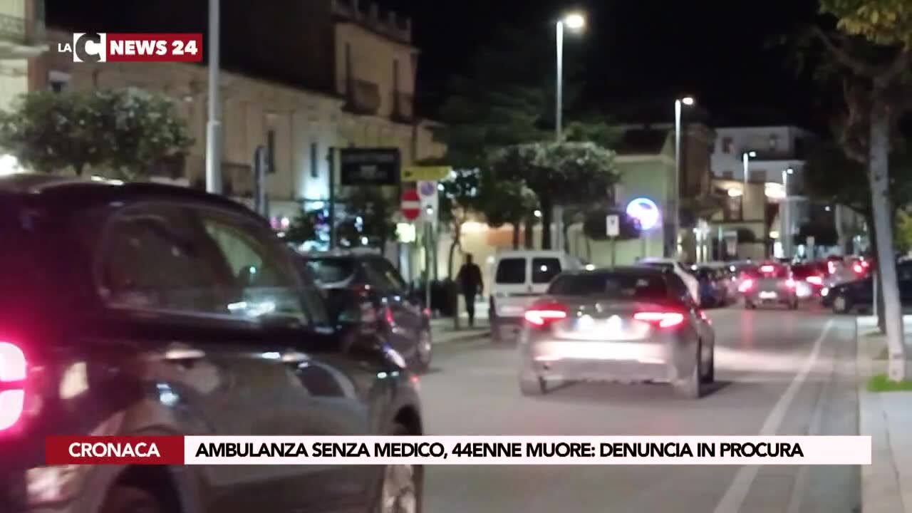 Ambulanza senza medico, 44enne muore: denuncia in Procura
