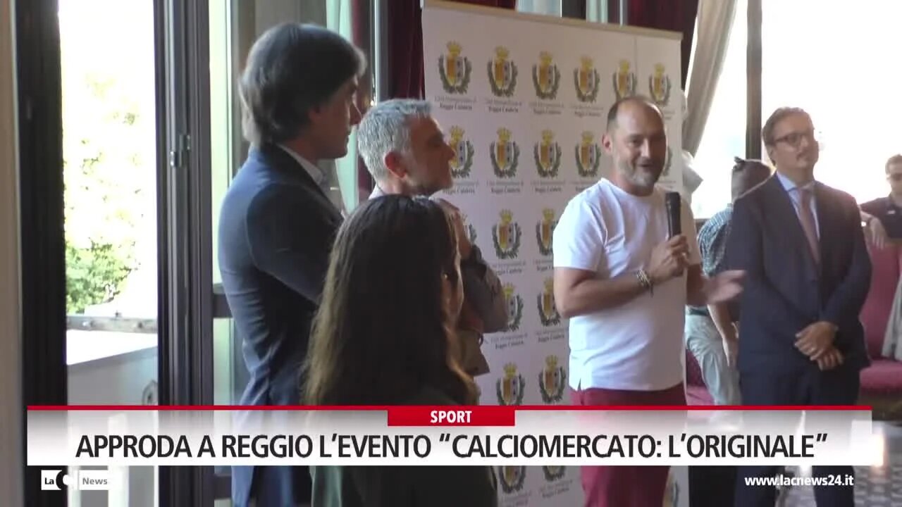 Approda a Reggio l’evento \"Calciomercato: l’originale\"