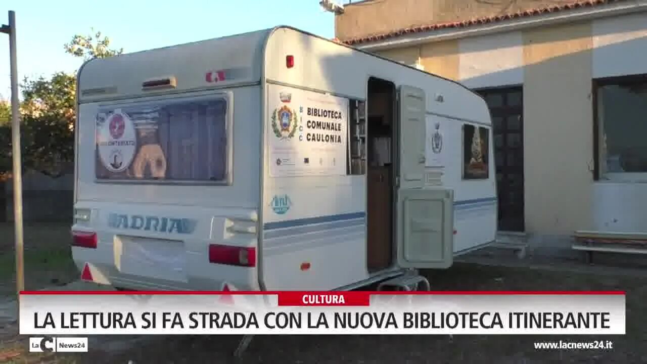 La lettura si fa strada con la nuova biblioteca itinerante