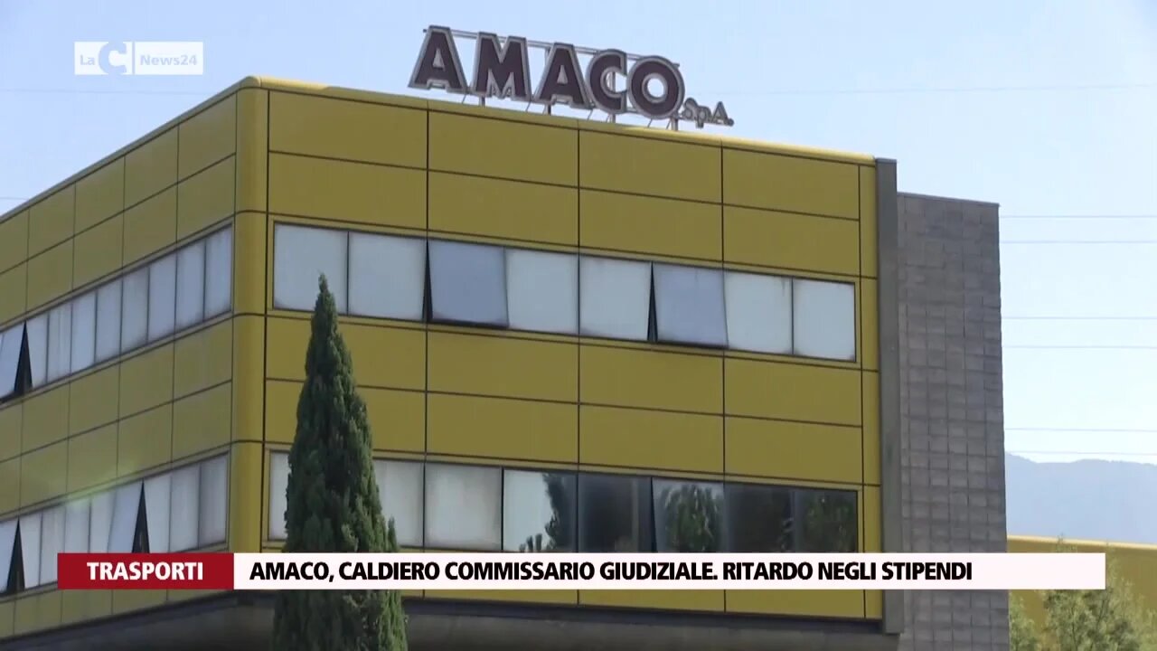 Amaco, Caldiero commissario giudiziale. Ritardo negli stipendi