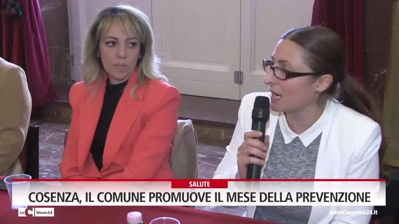 Cosenza, il Comune promuove il mese della prevenzione