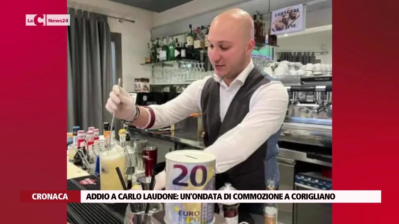 Addio a Carlo Laudone, un'ondata di commozione a Corigliano