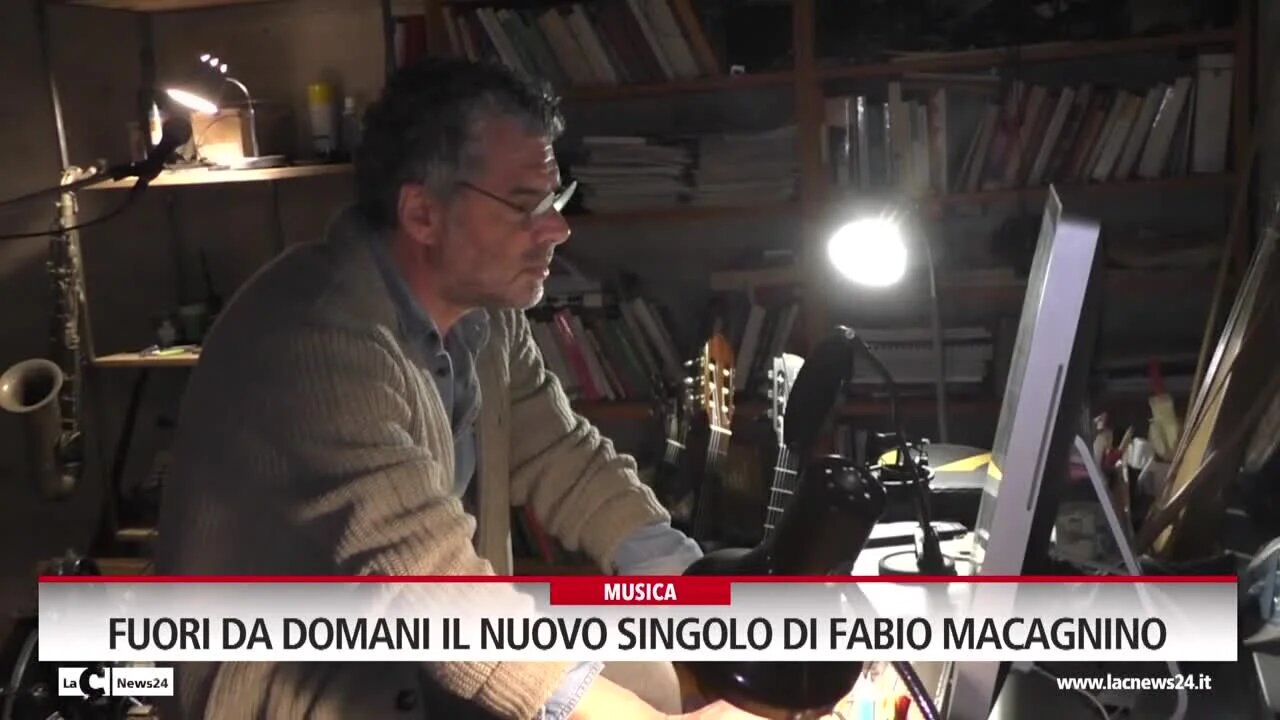 Fuori da domani il nuovo singolo di Fabio Macagnino