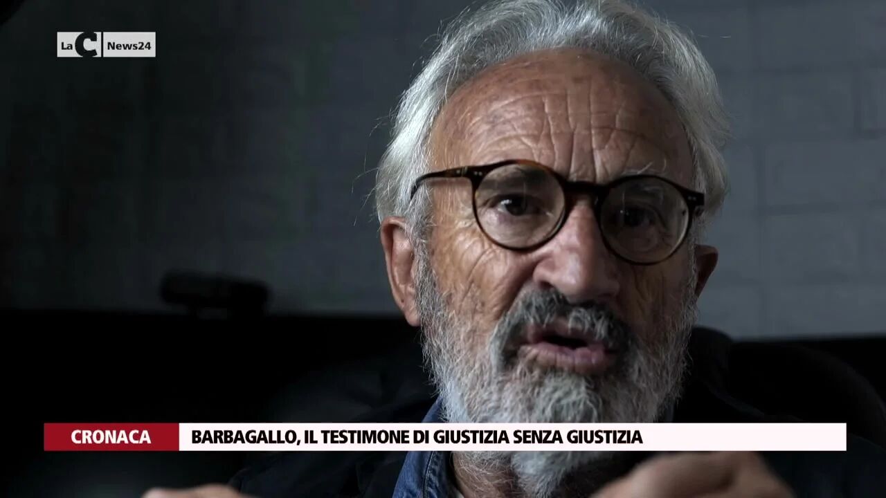Barbagallo, il testimone di giustizia senza giustizia