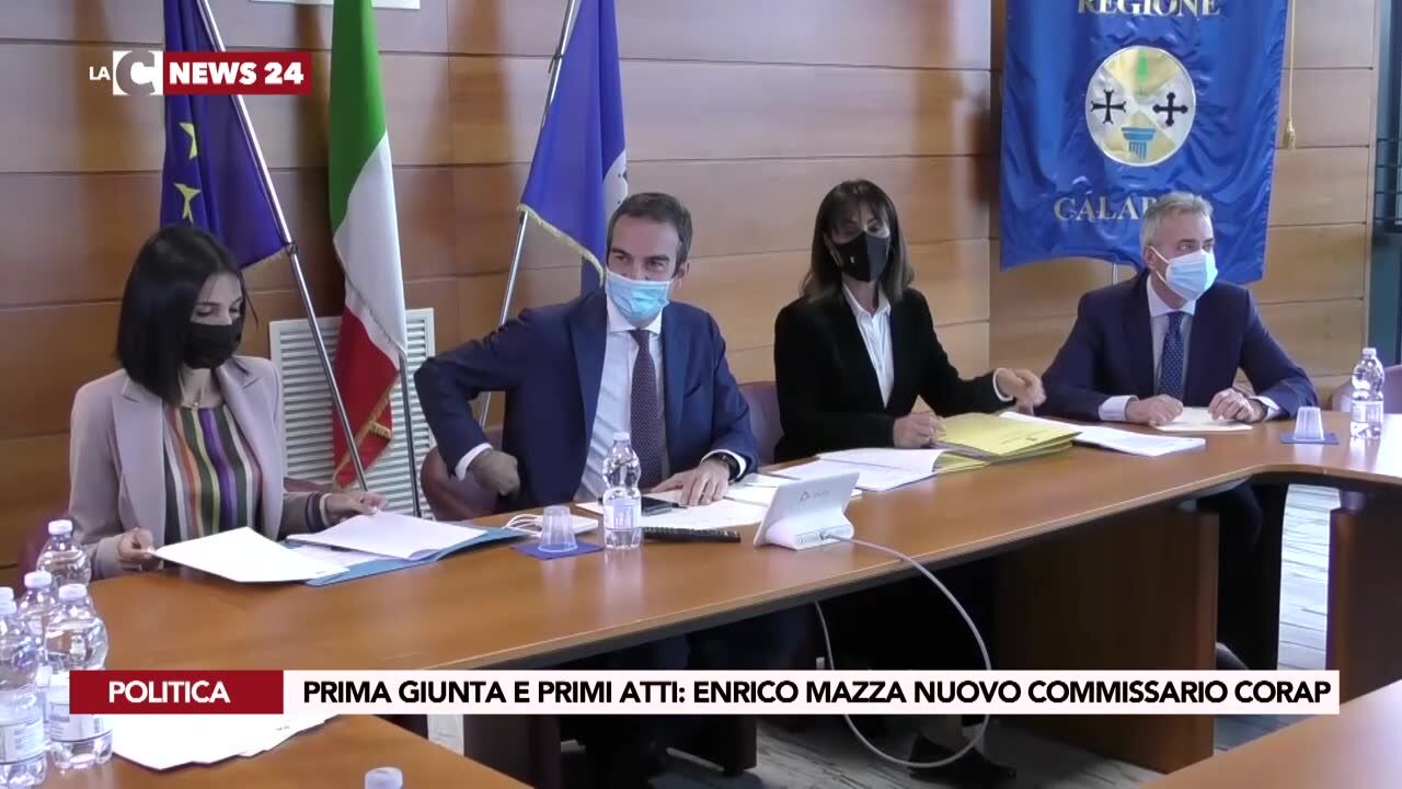 Prima Giunta e primi atti Enrico Mazza nuovo commissario Corap