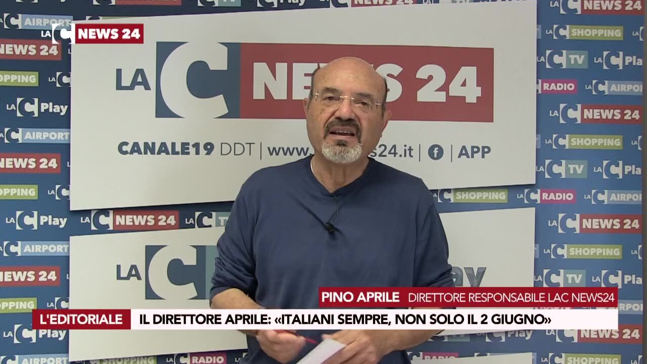 Il direttore Aprile: «Italiani sempre, non solo il 2 giugno»