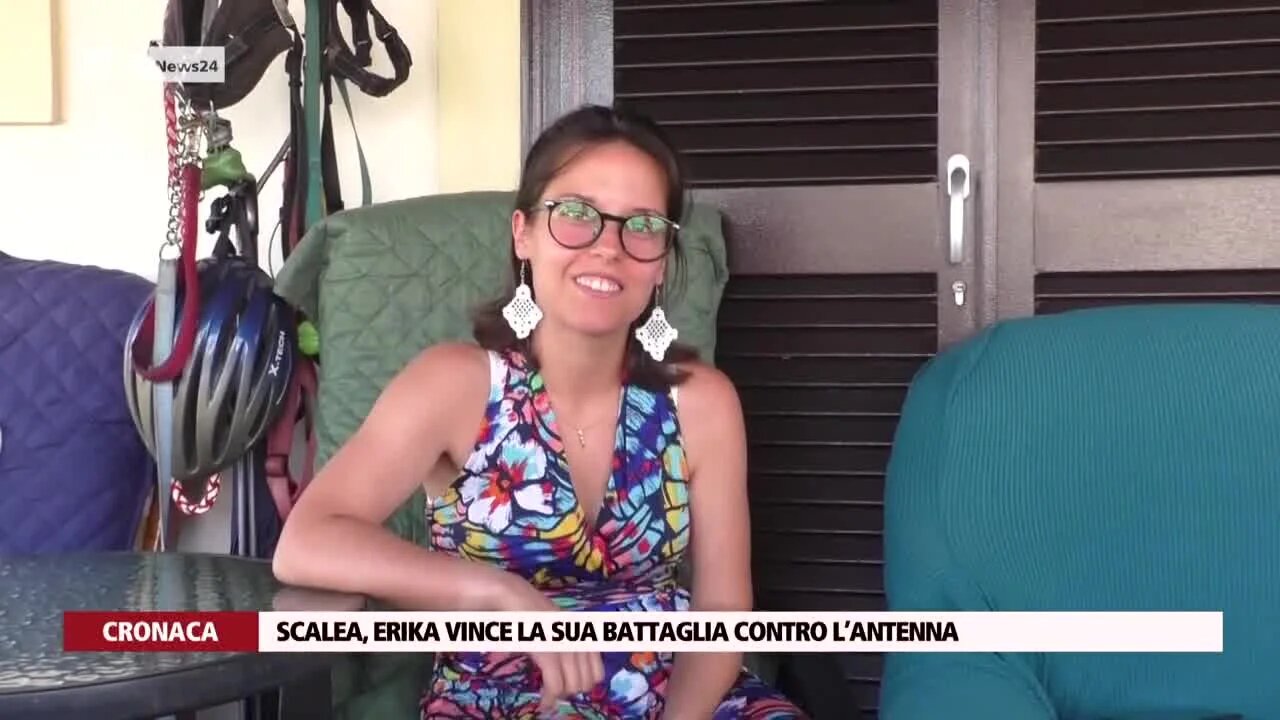 Scalea, Erika vince la sua battaglia contro l’antenna