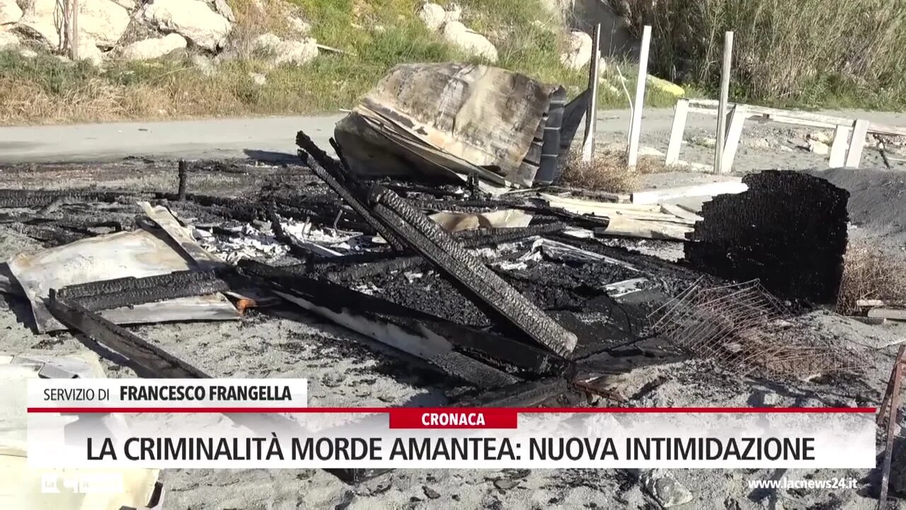 La criminalità morde Amantea : nuova intimidazione