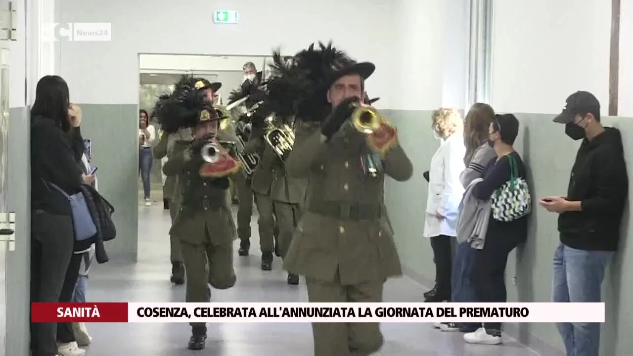 Cosenza, celebrata all'Annunziata la giornata del prematuro