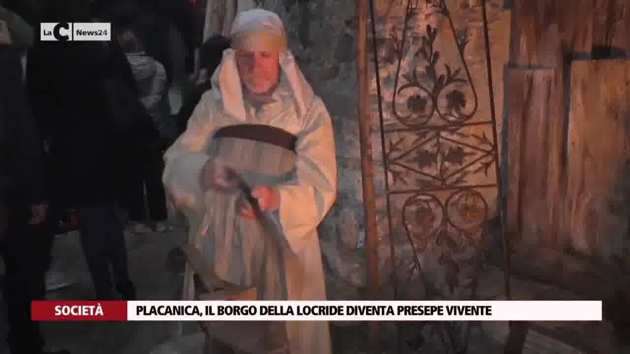Placanica, il borgo della Locride diventa presepe vivente