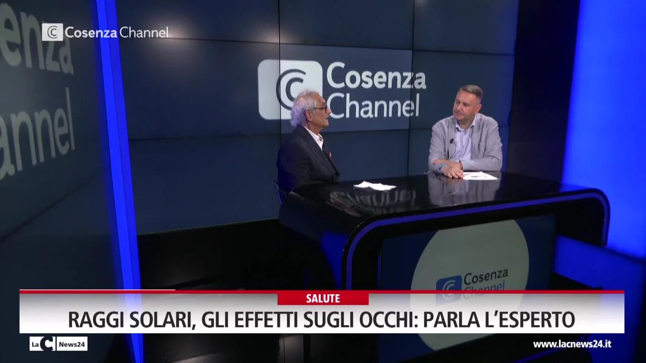 Raggi solari, gli effetti sugli occhi, parla l’esperto