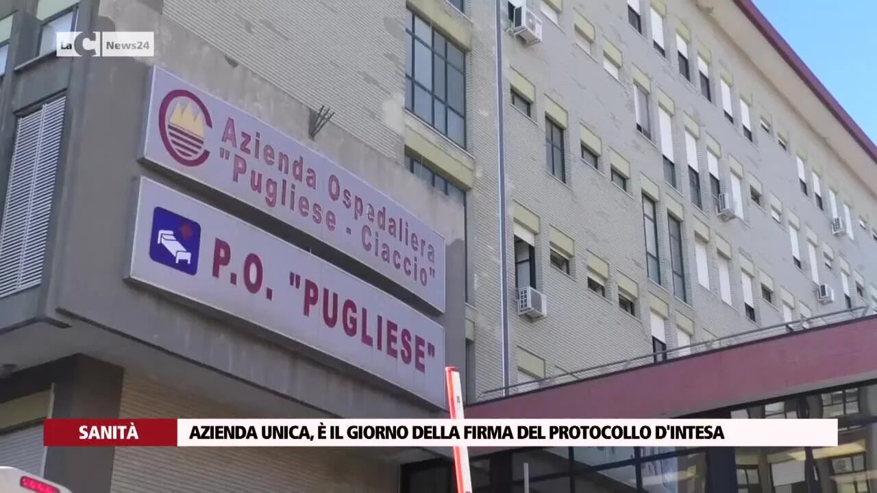 Azienda unica, è il giorno della firma del protocollo d'intesa