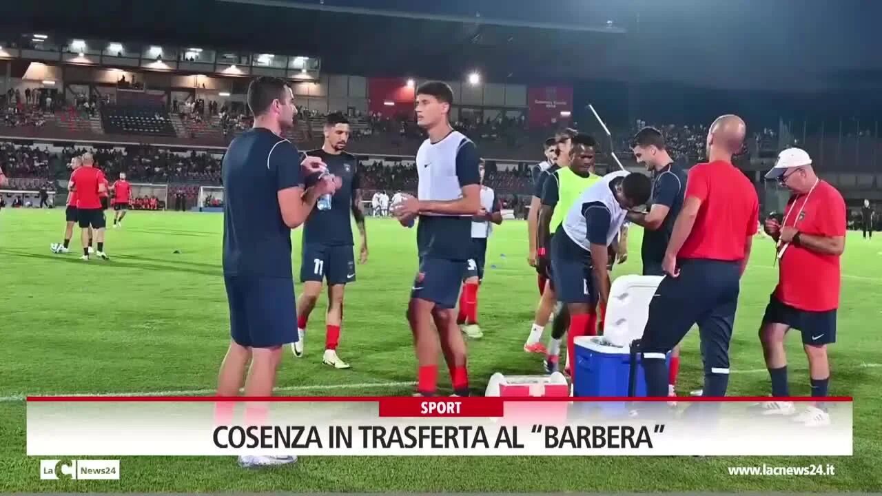 Cosenza in trasferta al “Barbera”