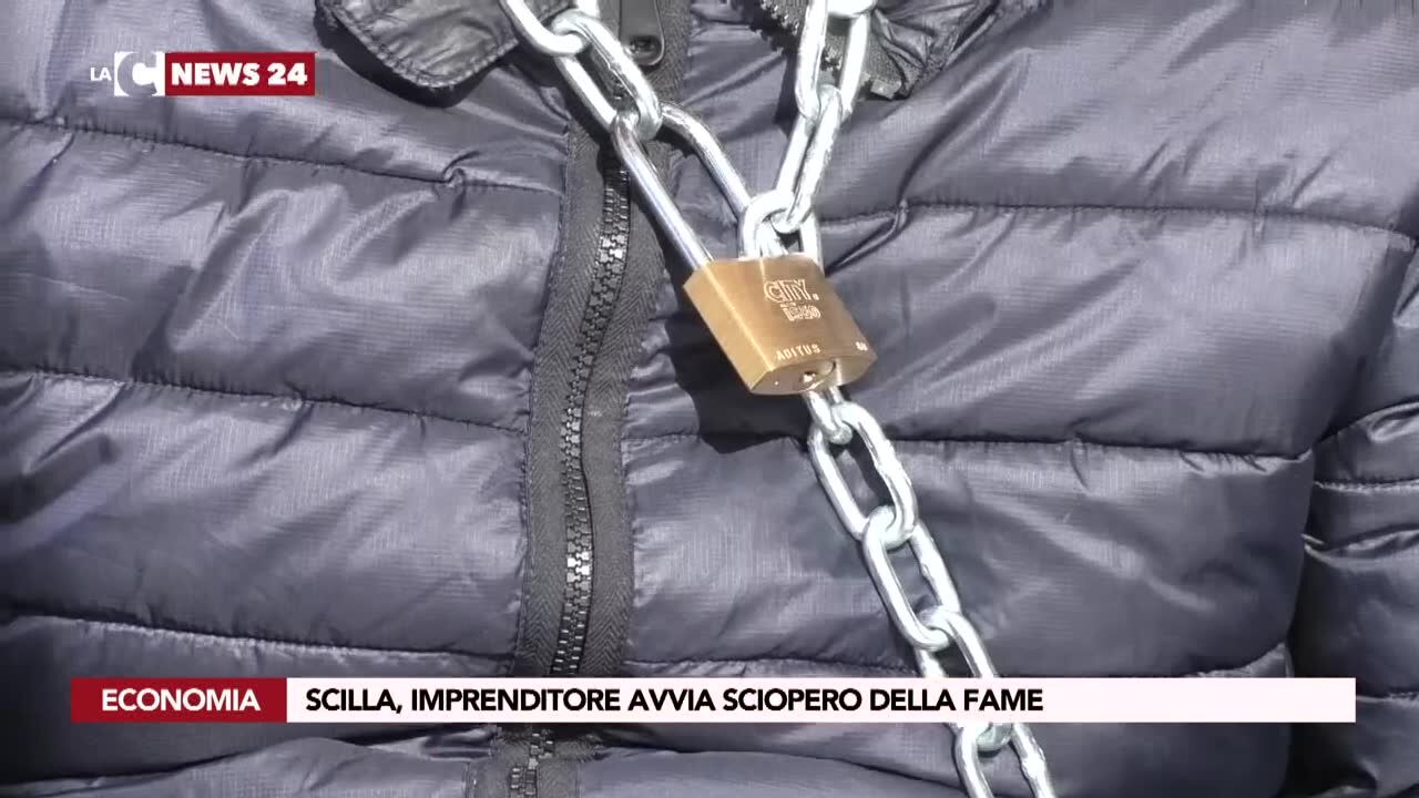 Scilla, imprenditore avvia sciopero della fame
