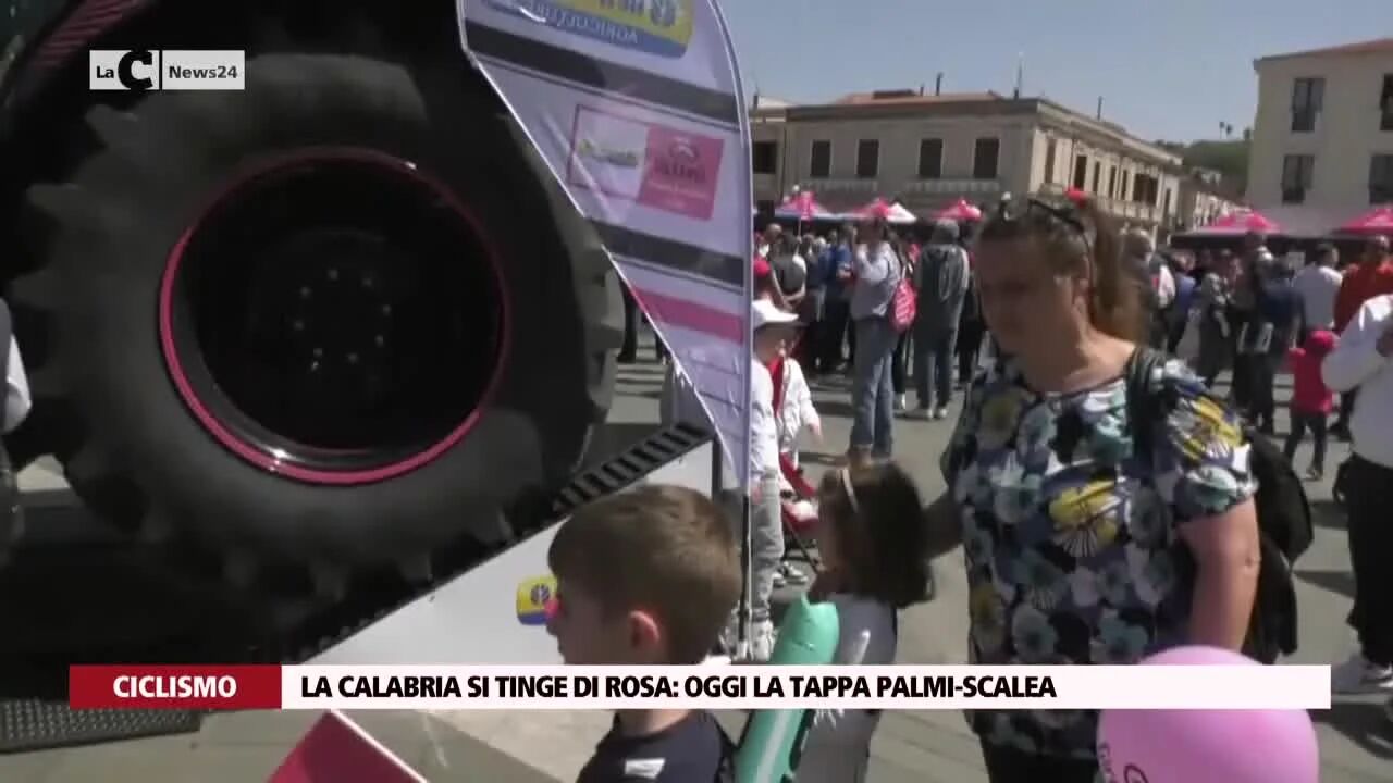 La Calabria si tinge di rosa: oggi la tappa Palmi-Scalea