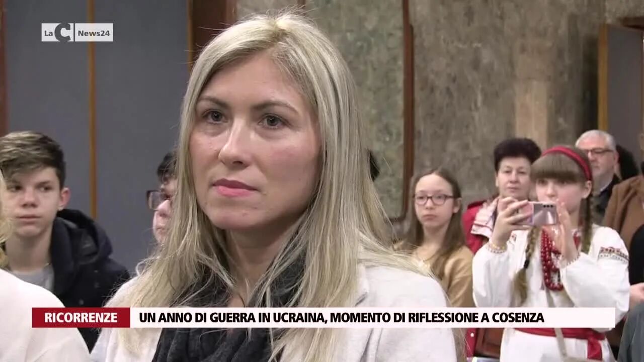 Un anno di guerra in Ucraina, momento di riflessione a Cosenza