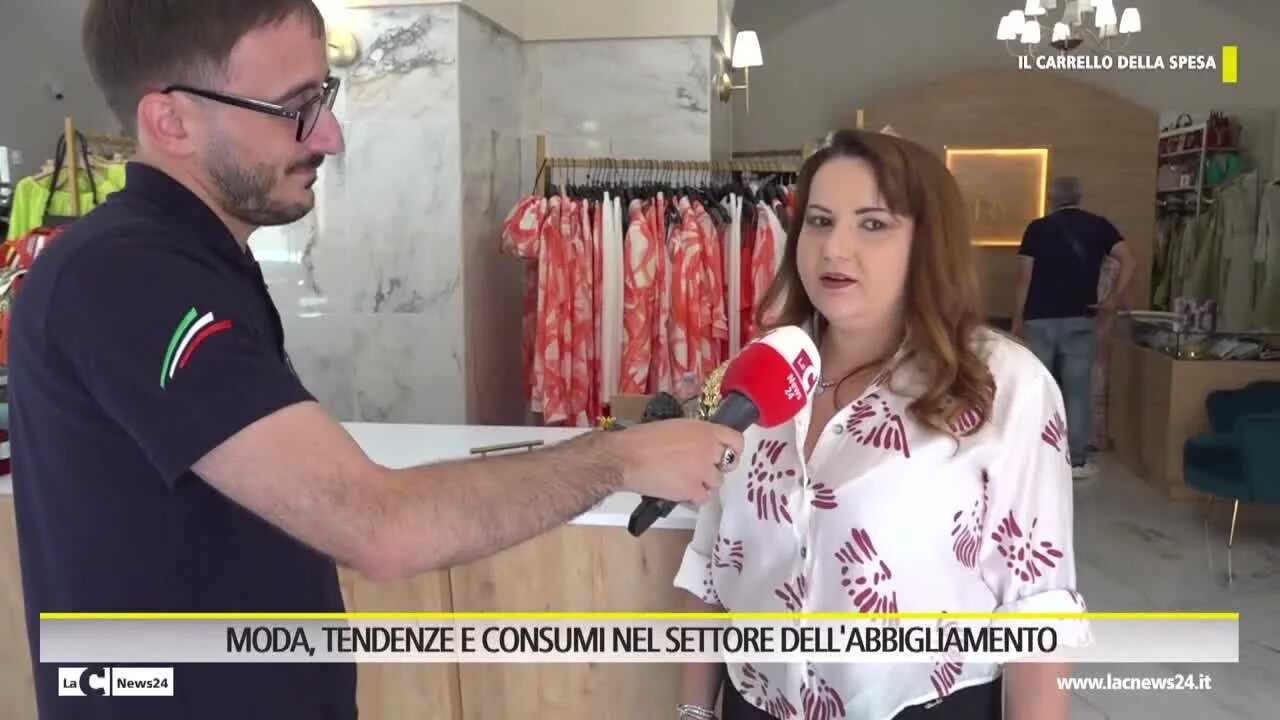 RUBRICA CARRELLO DELLA SPESA - MODA, TENDENZE E CONSUMI NEL SETTORE DELL'ABBIGLIAMENTO