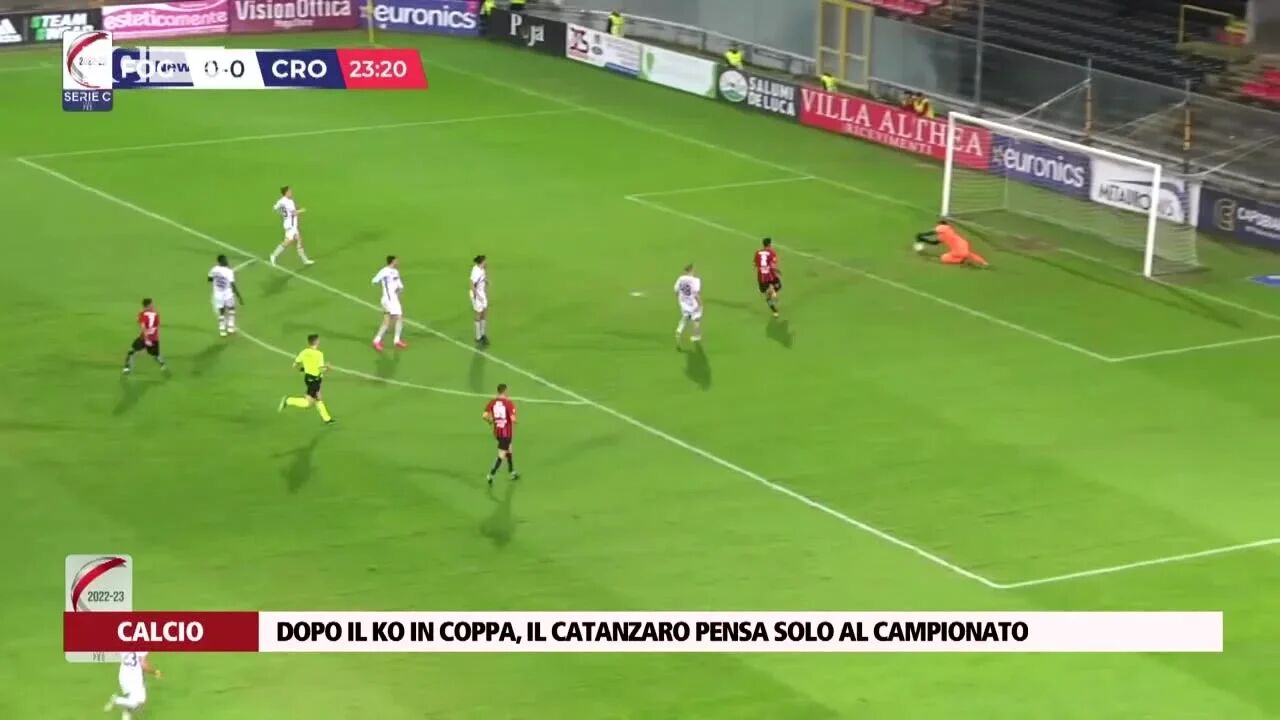 Dopo il ko in coppa, il Catanzaro pensa solo al campionato
