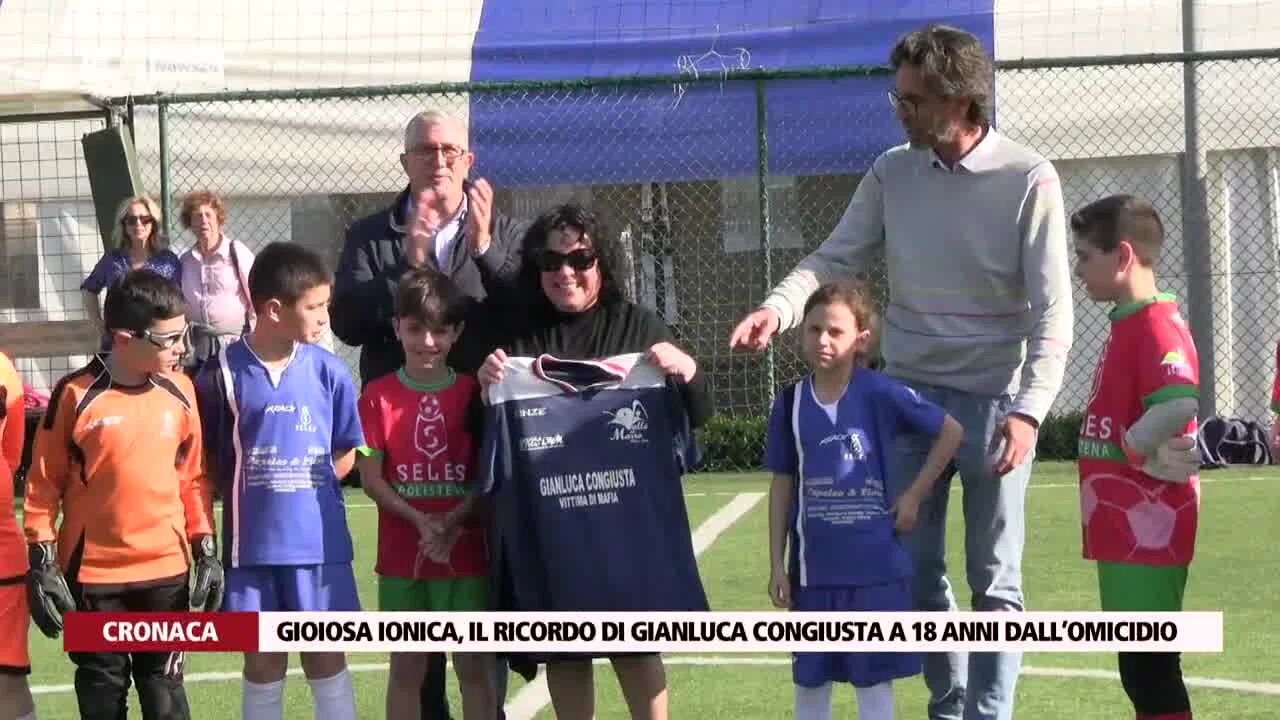 Gioiosa Ionica, il ricordo di Gianluca Congiusta a 18 anni dall’omicidio