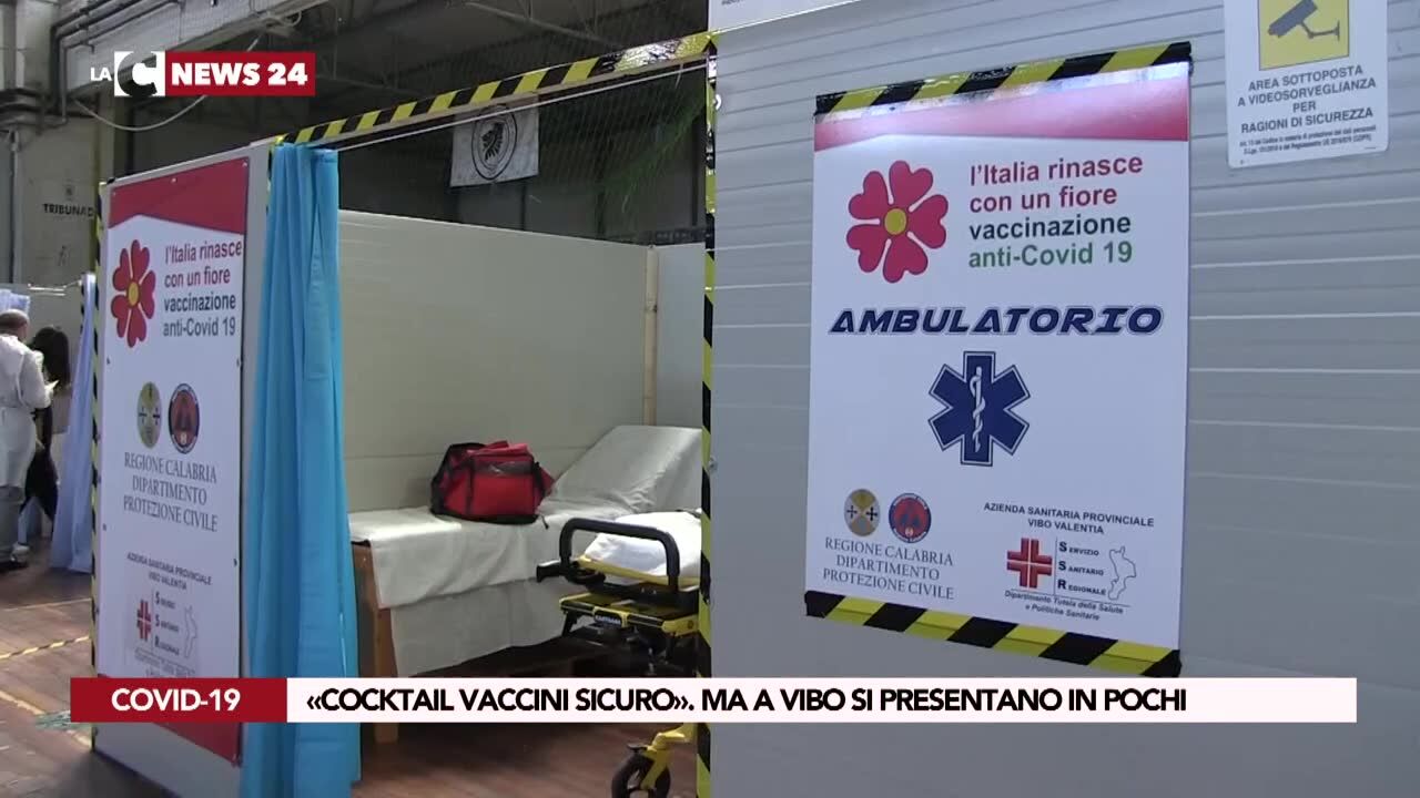 «Cocktail vaccini sicuro». Ma a Vibo si presentano in pochi