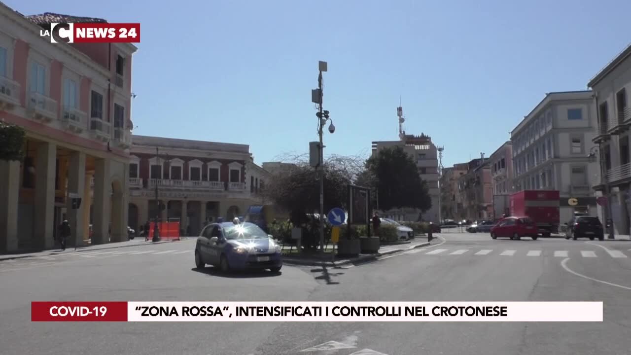 Zona rossa, intensificati i controlli nel Crotonese