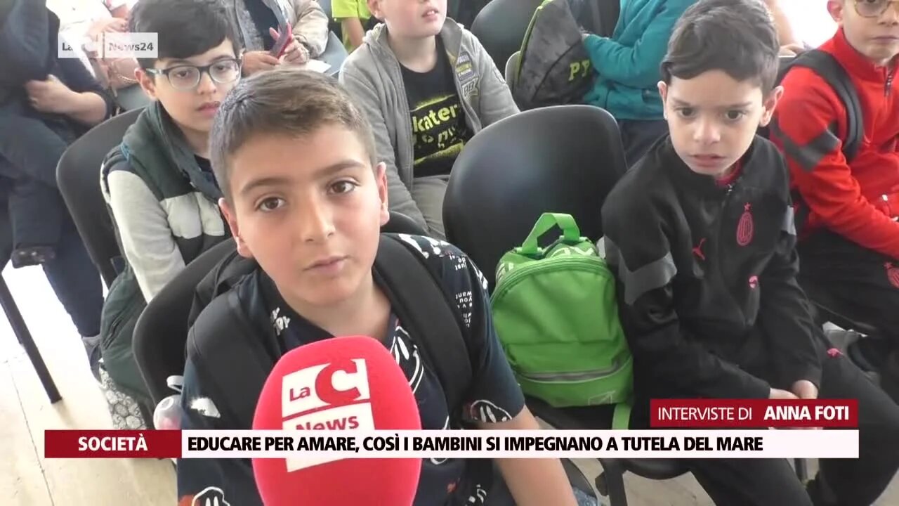 Educare per amare, così i bambini si impegnano a tutela del mare