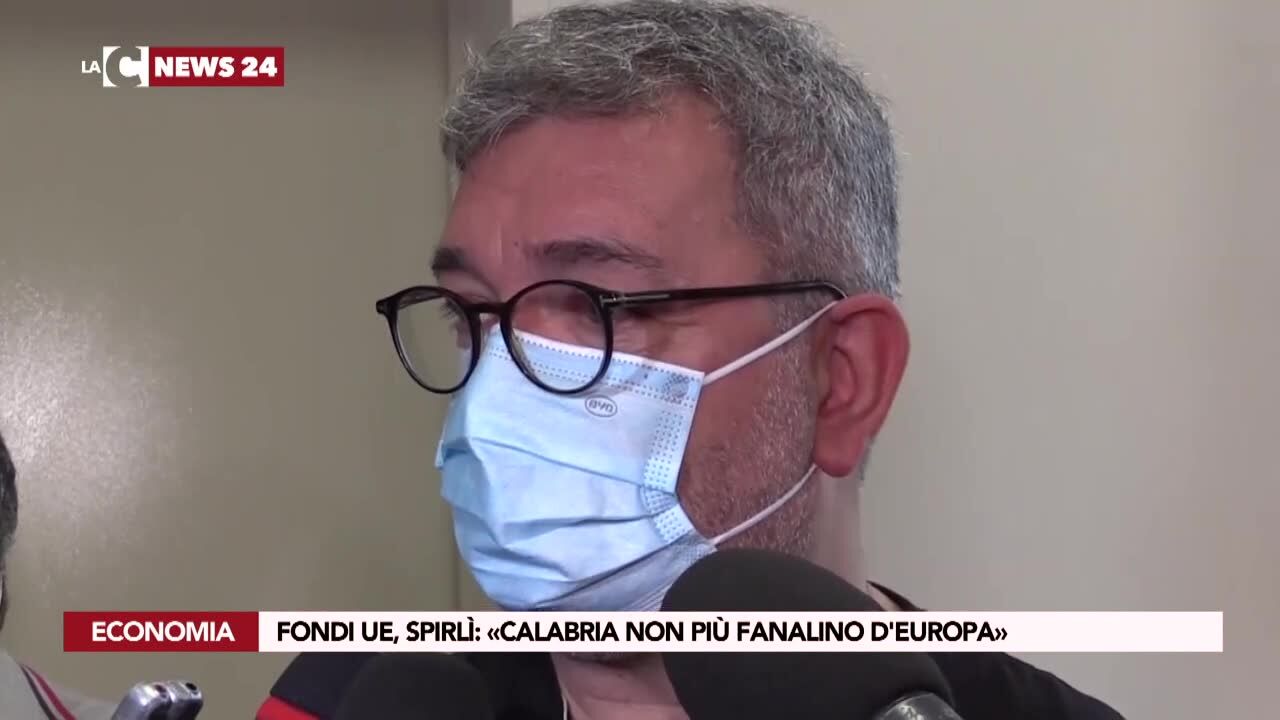 Fondi Ue, Spirlì: «Calabria non più fanalino d'Europa»