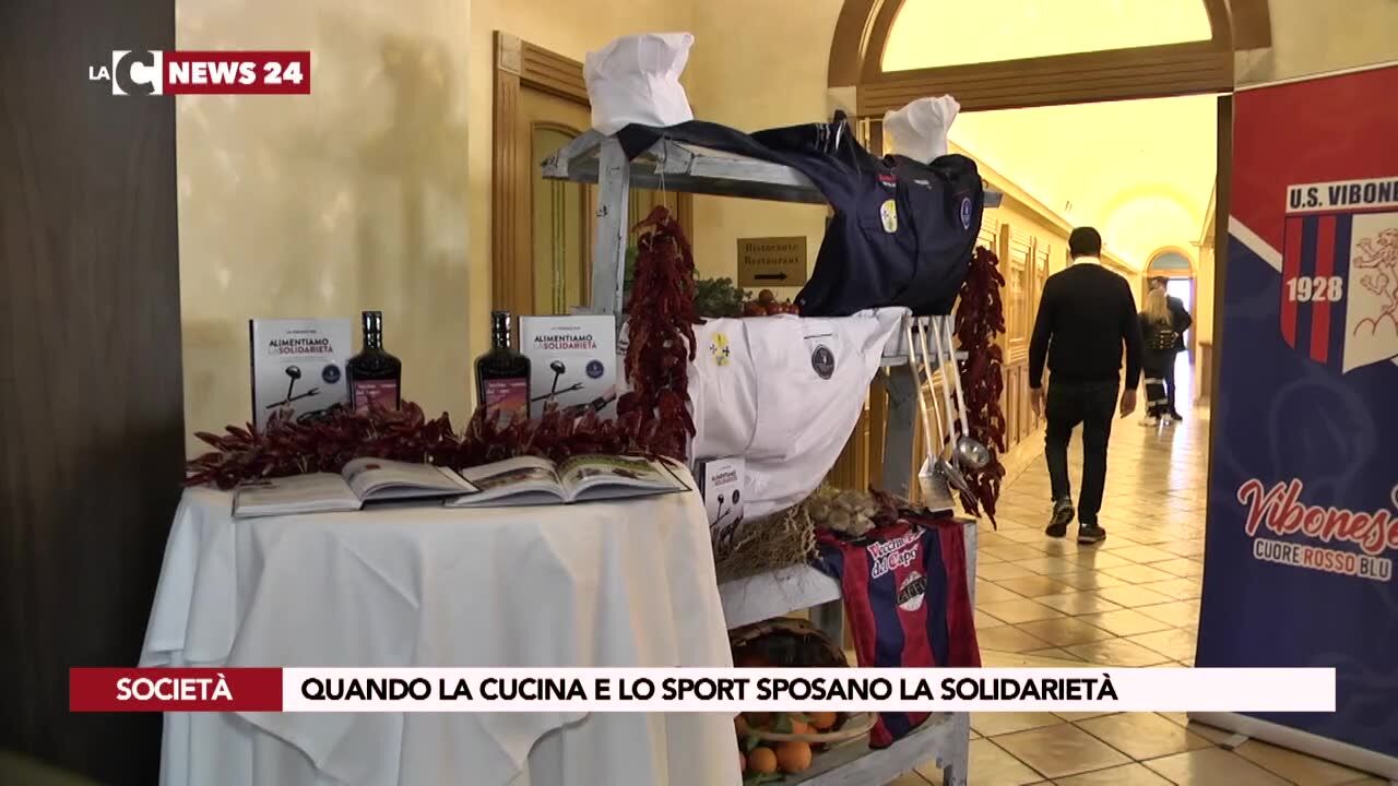 Quando la cucina e lo sport sposano la solidarietà