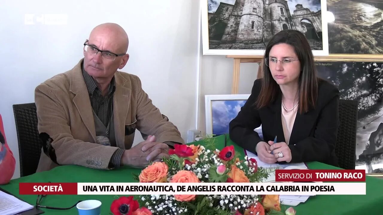 Una vita in aeronautica, De Angelis racconta la Calabria in poesia