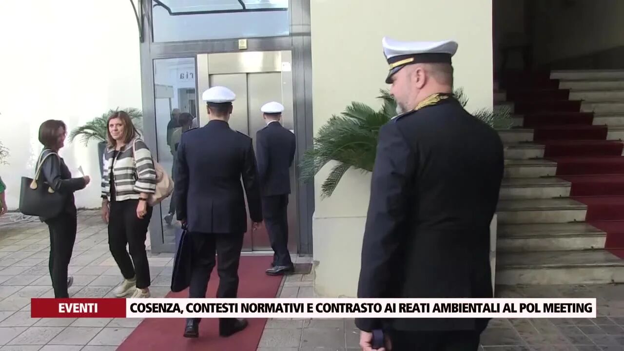Cosenza, contesti normativi e contrasto ai reati ambientali al Pol meeting