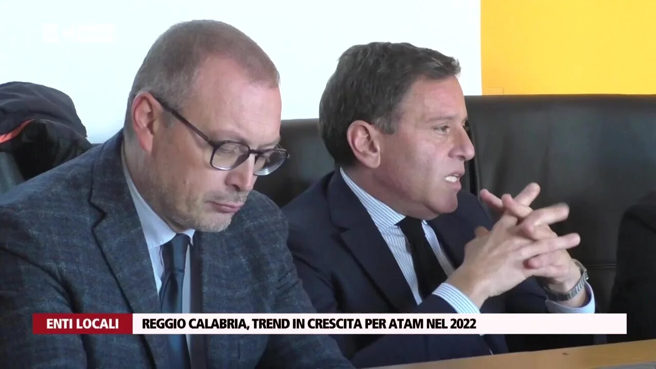 Reggio Calabria, trend in crescita per Atam nel 2022