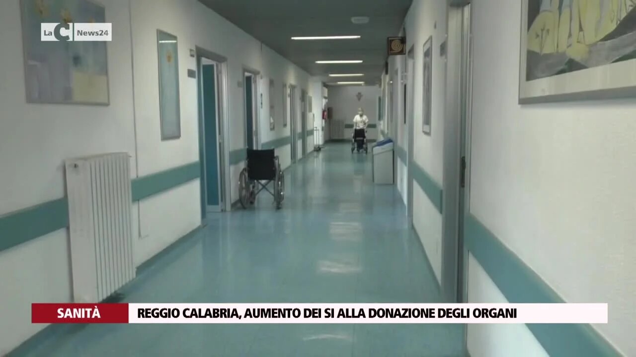 Reggio Calabria, aumento dei sì alla donazione degli organi