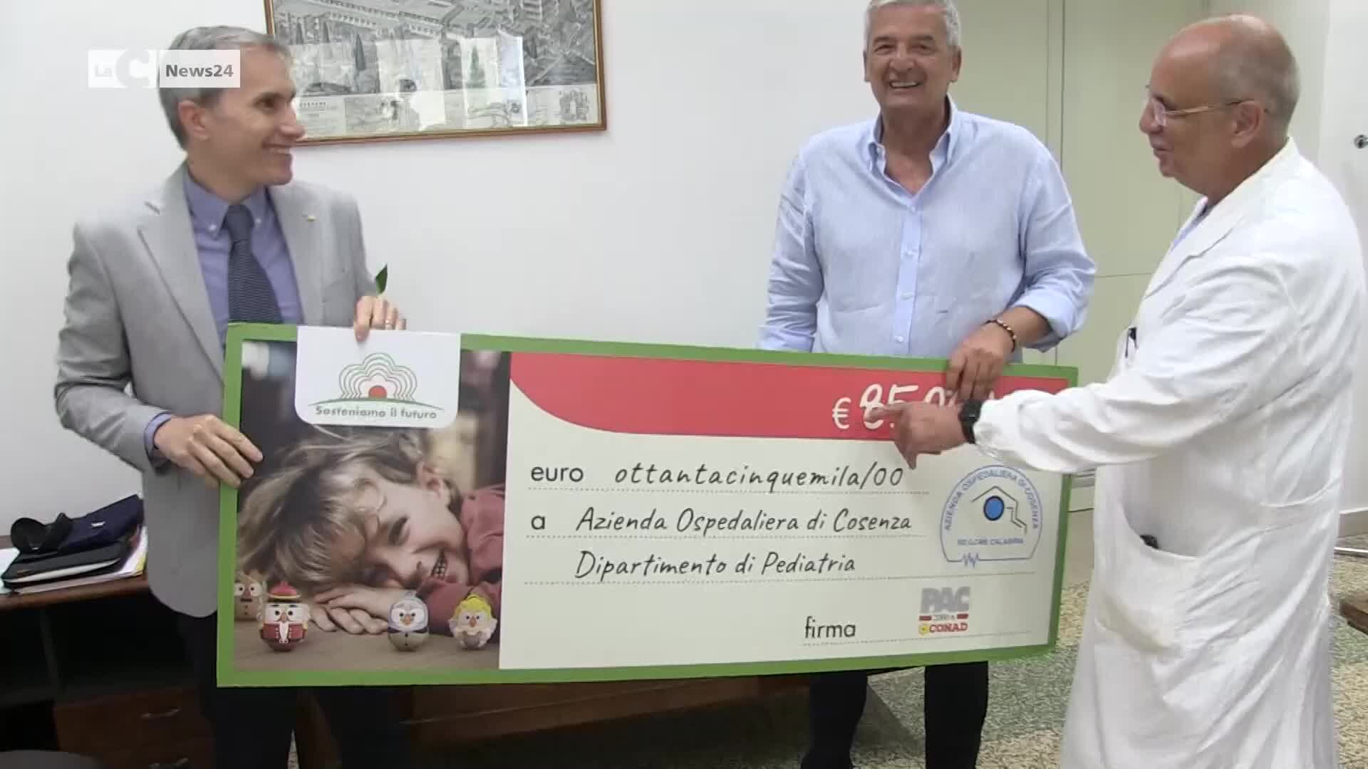 La campagna di solidarietà Pac 2000 a sostegno del dipartimento materno-infantile dell'Annunziata | VIDEO