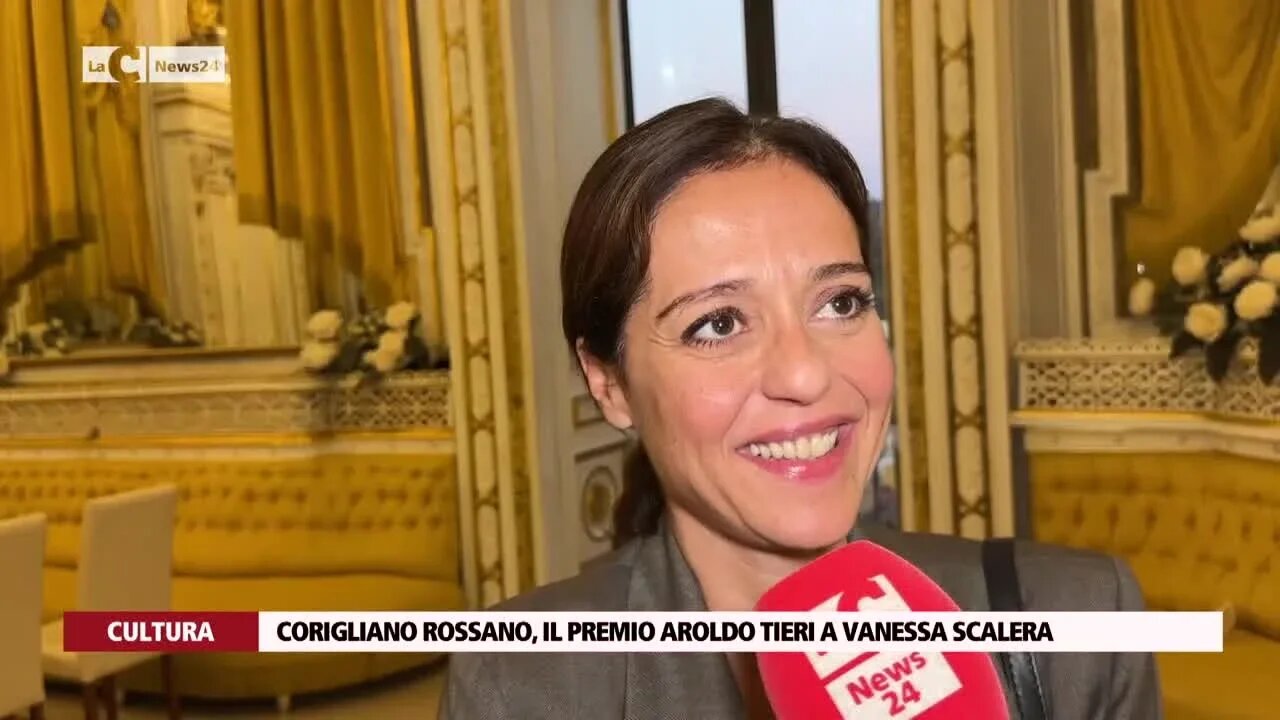 Corigliano Rossano, il Premio Aroldo Tieri a Vanessa Scalera